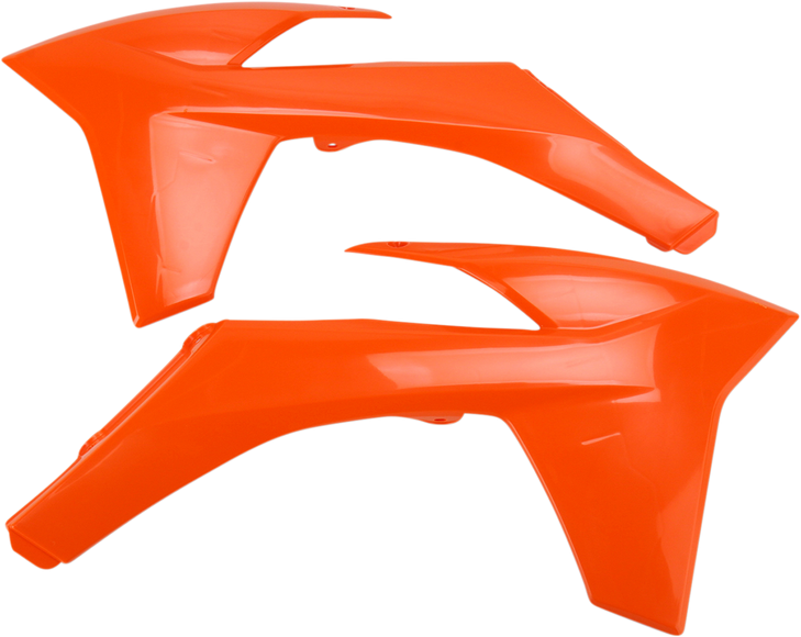 Acerbis Radiator Shrouds - Orange 2205440237