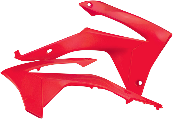 Acerbis Radiator Shrouds - Red 2314370227