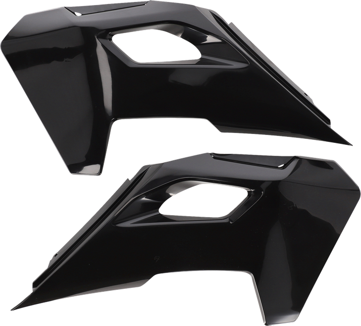 Acerbis Radiator Shrouds Husky Black 2986580001
