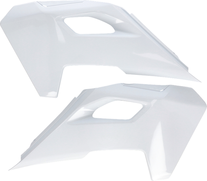 Acerbis Radiator Shrouds Husky White 2986580002