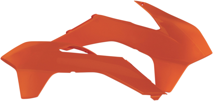 Acerbis Radiator Shrouds - Orange 2314250237