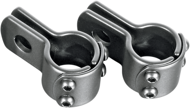 Rivco Products Peg Mounting Clamp - Black - 1.25" Clmp125Bk