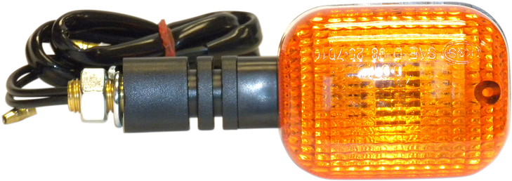 Turn Signal - Black/Amber 25-7000