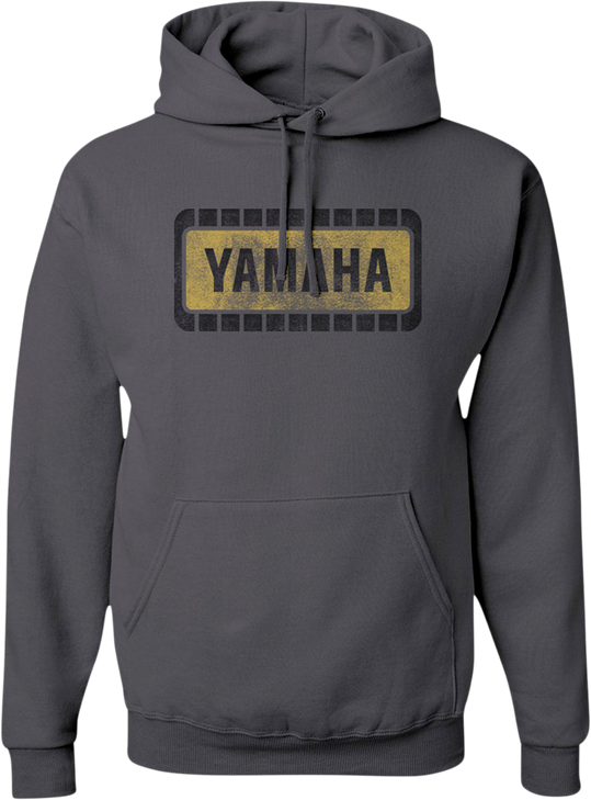 Yamaha Apparel Yamaha Retro Hoodie - Charcoal - Large Np21S-M1971-L