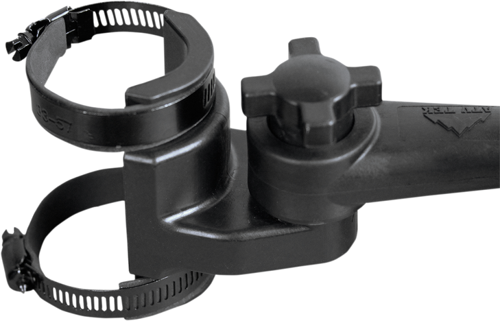 Atv-Tek Mirror - Clearview - Side View - Breakaway - Rectangle - Black Utvmir1