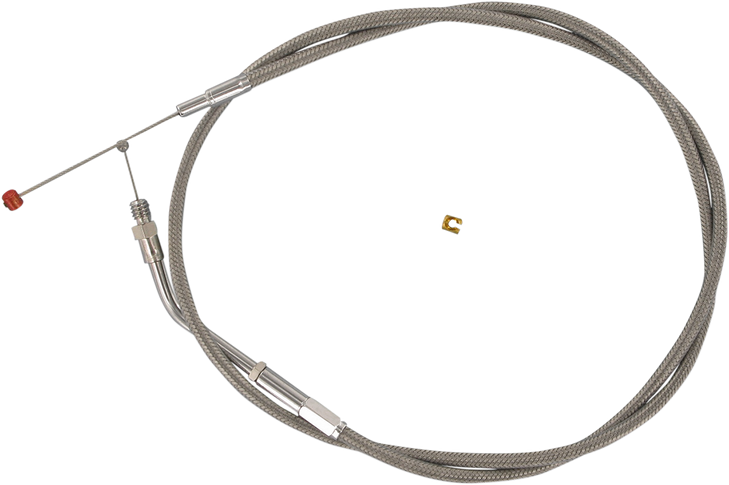 Barnett Stainless Steel Throttle Cable - +6" 102-30-30024-06