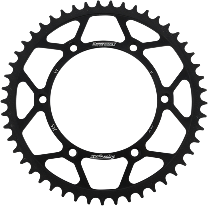 Supersprox Steel Rear Sprocket - 49 Tooth Rfe-245-49-Blk