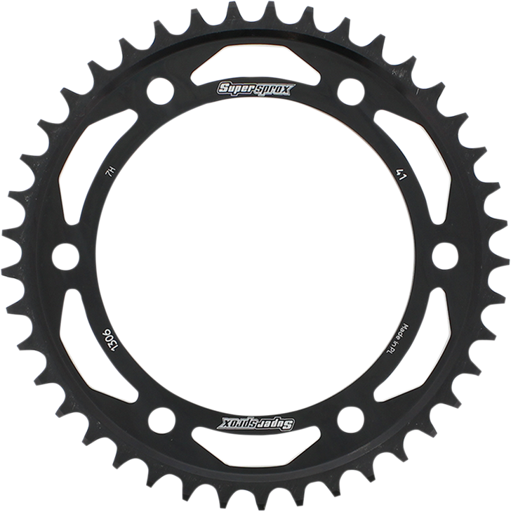 Supersprox Rear Sprocket - 41 Tooth Rfe-1306-41-Blk