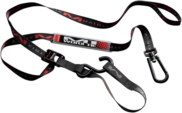 Matrix Concepts,Llc Worx Tie-Downs - 1" - Black M1 101