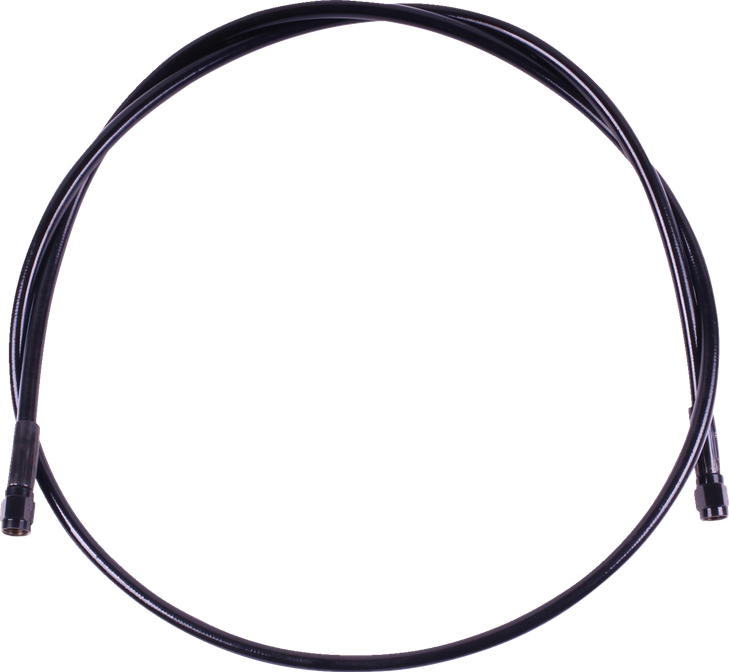 Universal Xr Brake Line - 72" - Black W/ Black Fittings Sbb0500-72
