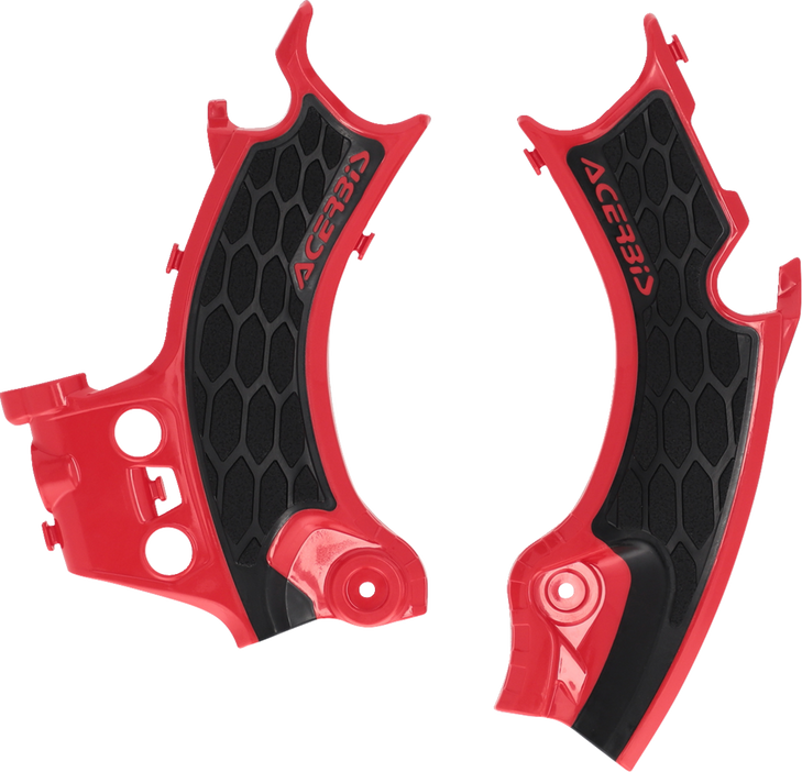X-Grip Frame Guards - Black/Red - Crf450R 2986181018