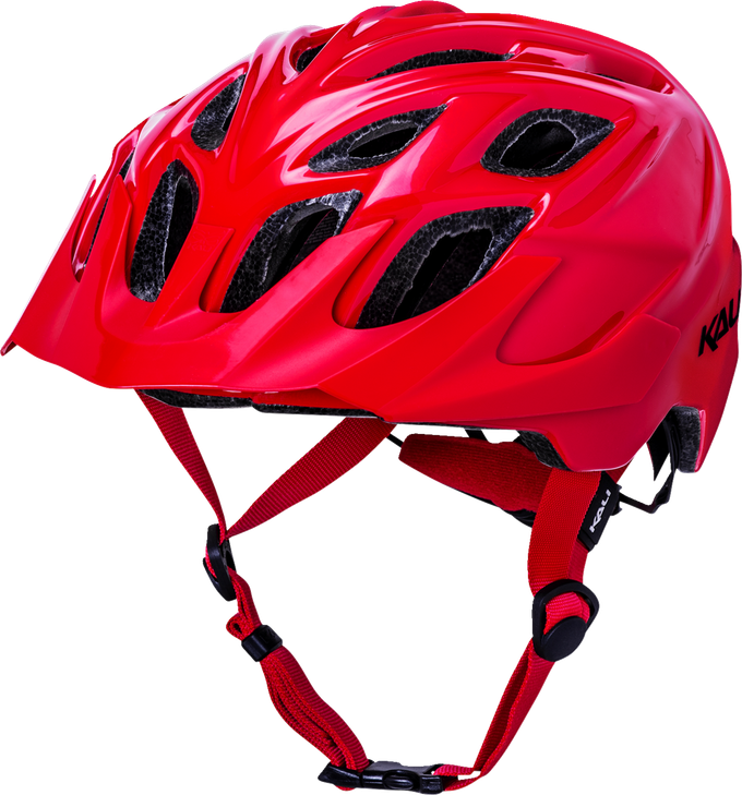Kali Chakra Solo Helmet - Gloss Red - S/M 0221222116
