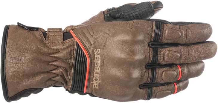 Caf Divine Drystar Leather Gloves - Brown/Black - 3Xl 3528318-82-3X