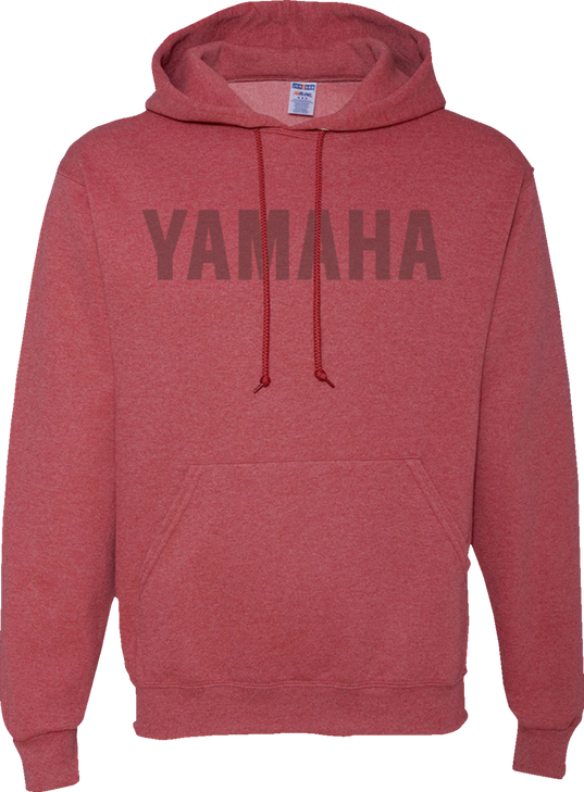Yamaha Apparel Distributor Yamaha Hoodie - Heather Red - 2Xl Np23S-M2296-2X