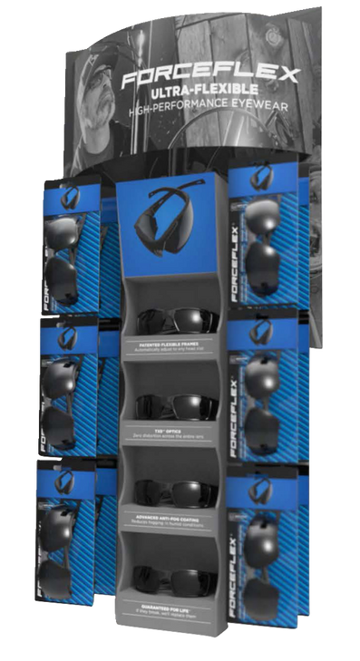 DSPLY SLATWALL FFLEX 12PC