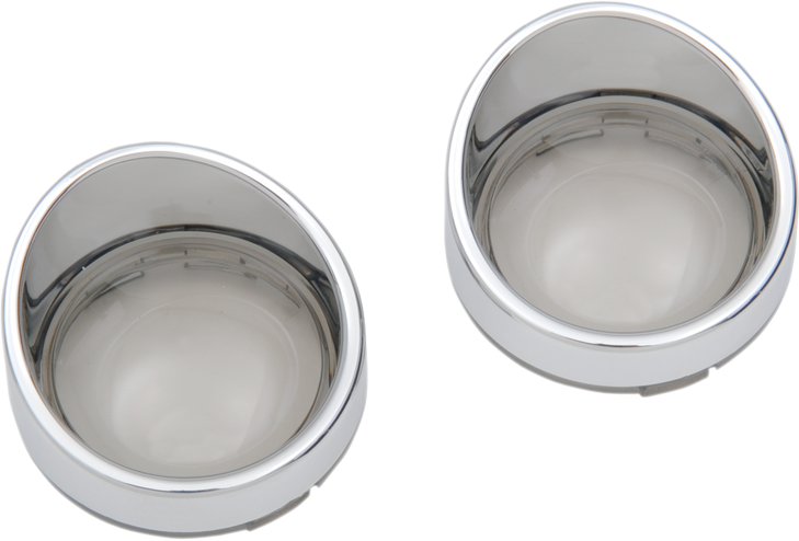 Drag Specialties Visor-Style Bezel/Lenses - Smoke