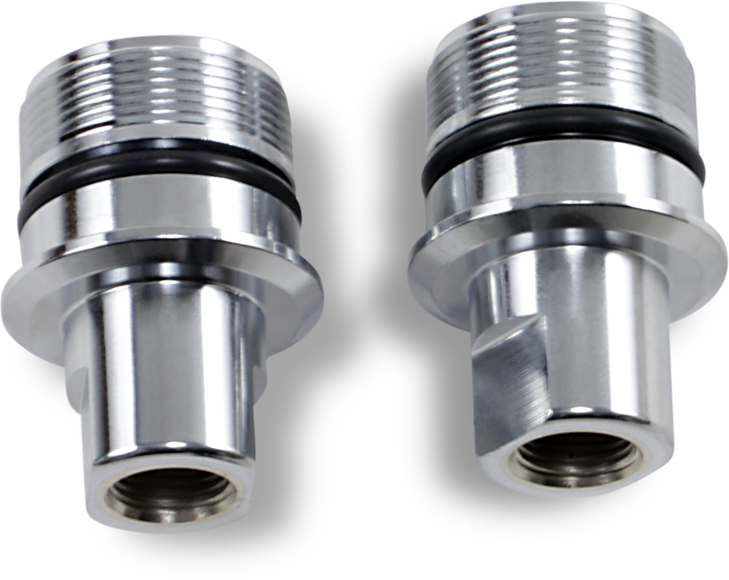 Drag Specialties Fork Tube Plug - Lower - Chrome