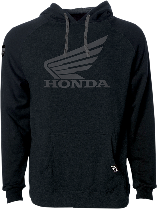 Factory Effex Honda Pullover Hoodie - Black - Medium 25-88302