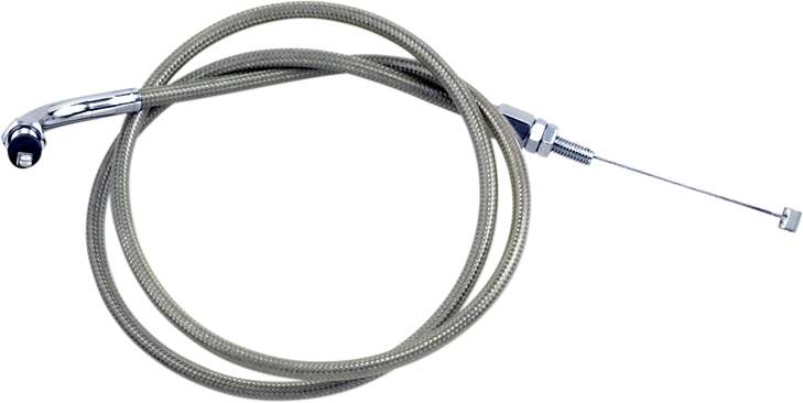 Motion Pro Armor Coat Stainless Steel Throttle/Idle Cable For Cruisers - Choke - Honda 62-0386