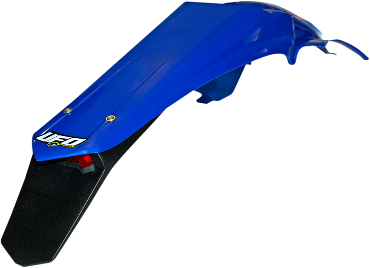 Ufo Enduro Rear Fender With Led Light - Reflex Blue Ya03889-089