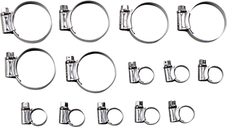 Samco Sport Radiator Clamp Kit - Suzuki Ck Suz-35