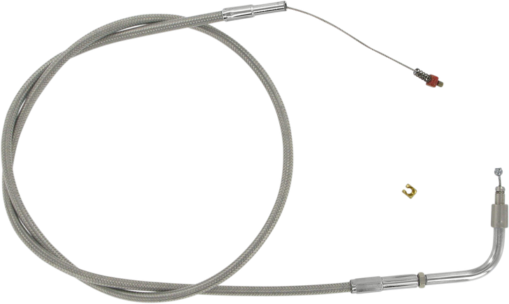 Barnett Stainless Steel Throttle Cable - +3" 102-30-30012-03