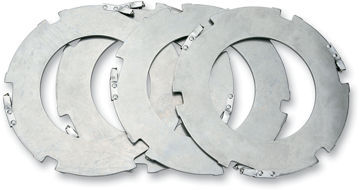 Alto Products Steel Plate Set With Anti-Rattler - Big Twin '68-Early '84 095753Ad