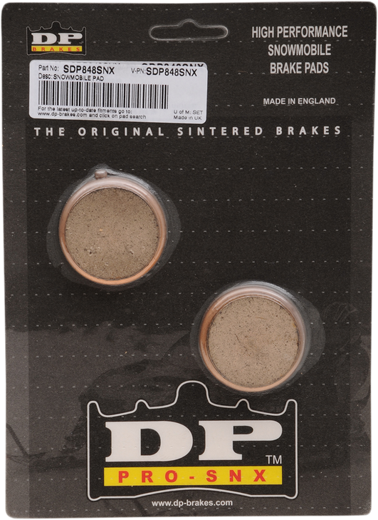 Dp Brakes Hh+ Brake Pads - Sdp848Nx Sdp848Snx