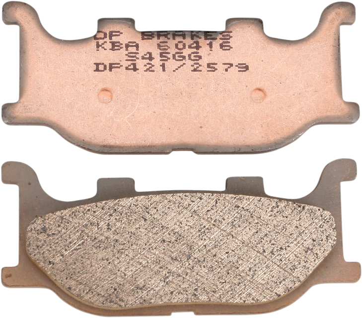 Dp Brakes Standard Brake Pads - Yamaha Dp421