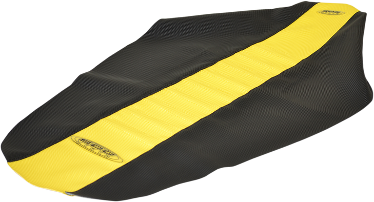 Sdg Pleated Seat Cover - Yellow Top/Black Sides 96313Yk