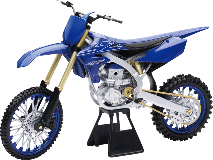 Yamaha Yz450F Dirt Bike - 1:6 Scale - Blue/Gold/Black 49703
