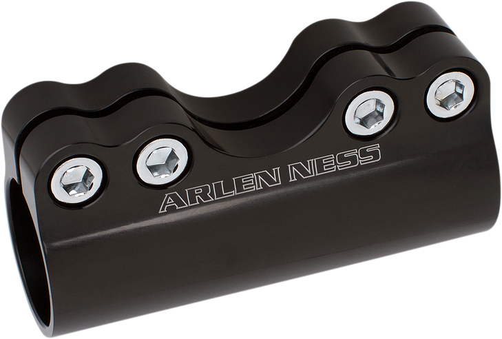 Arlen Ness Handlebar Clamp - Modular - Black 08-050