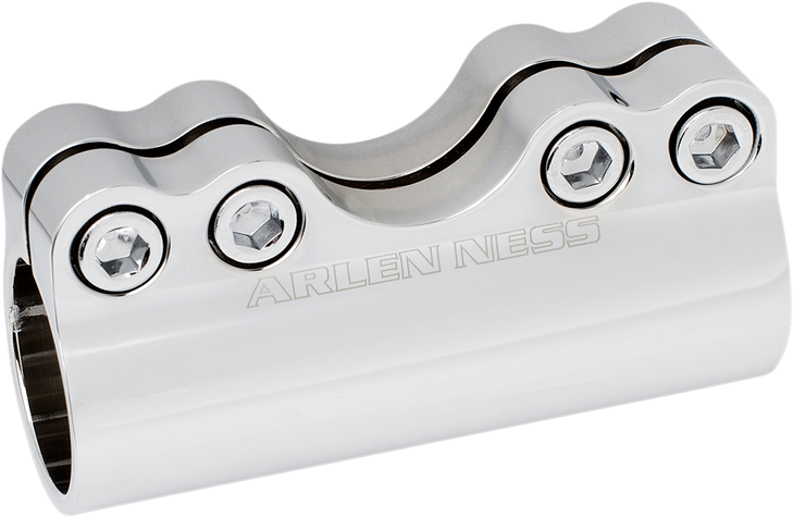 Arlen Ness Handlebar Clamp - Modular - Chrome 08-051