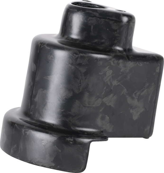 Thrashin Supply Co. Cover Steering Lock - Matte Forged Carbon Fiber Tsc-3033-1
