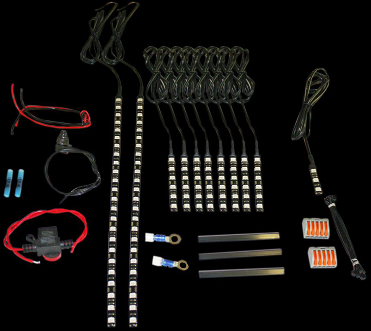 Custom Dynamics Engine Accent Light Kit - Indian - Pink M2Ek1-Ind-Pink
