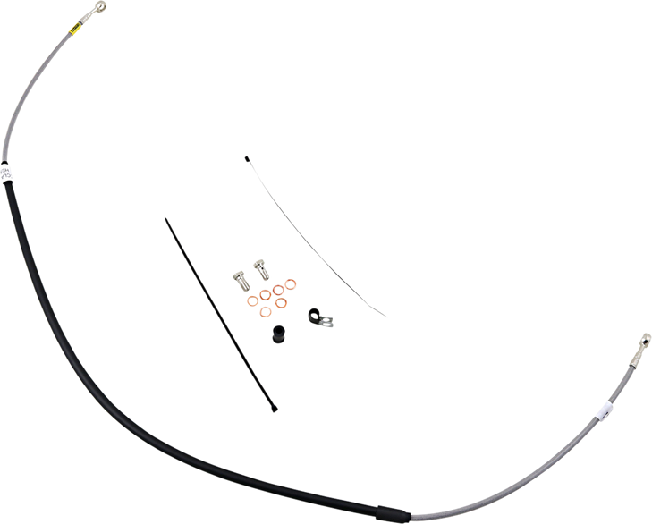 Galfer Brake Line Kit - Stainless Steel Fk003D217-1