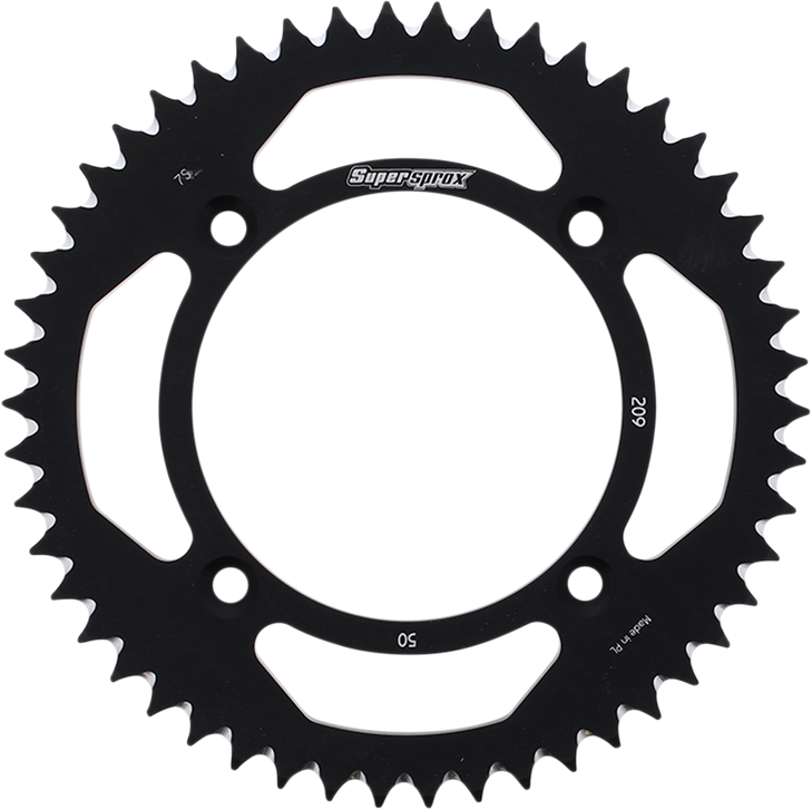 Supersprox Rear Sprocket - Black - Honda - 50 Tooth Ral-209-50-Blk