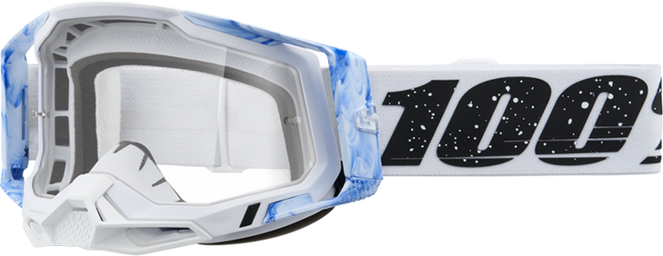 100% Racecraft 2 Goggles - Mixos - Clear 50009-00020