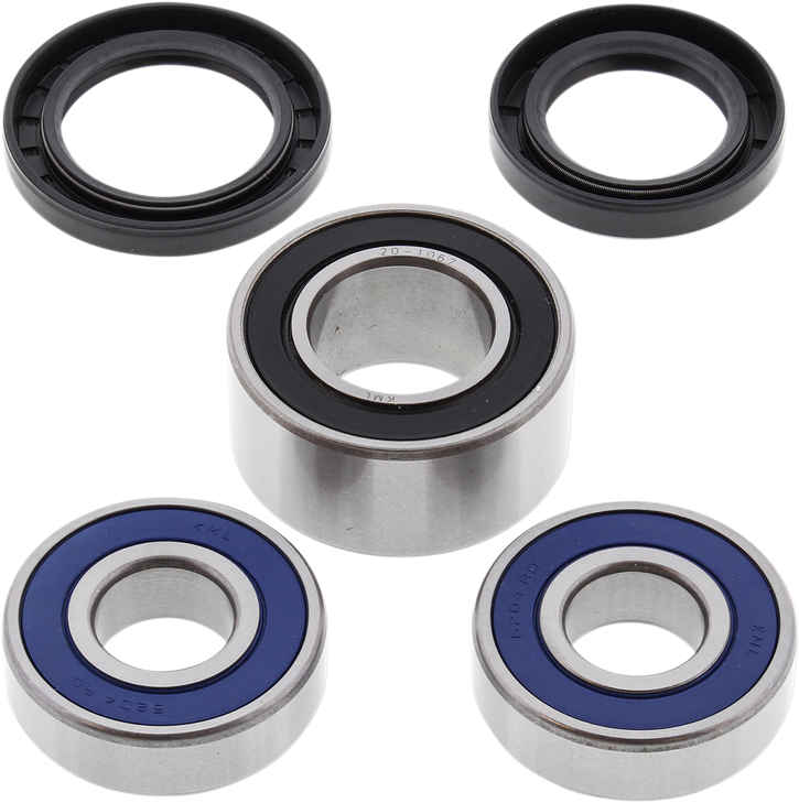 All Balls Wheel Bearing Kit - Rear - Honda 25-1658