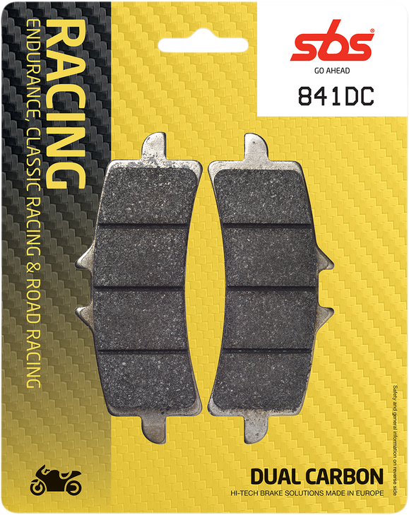 Sbs Dual Carbon Brake Pads 841Dc