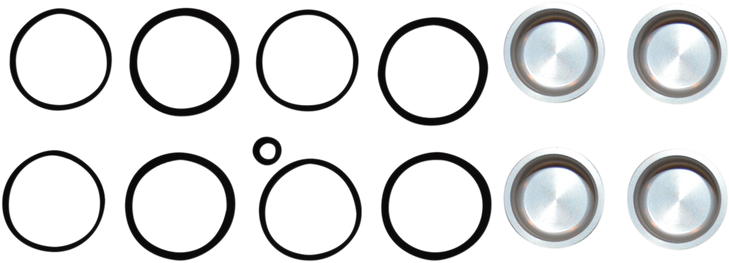 Cycle Craft Caliper Seal Kit And Pistons 19257