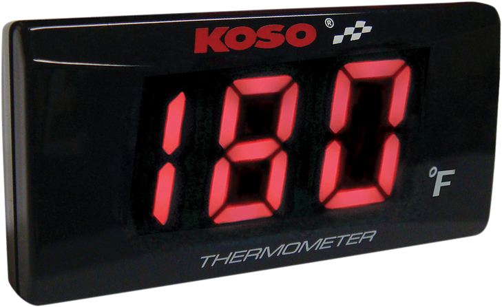 Koso North America Super Slim Temperature Gauge Ba024R10