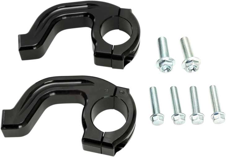 Moose Racing Handguard Clamp - Contour - Magura - Black 50-236B