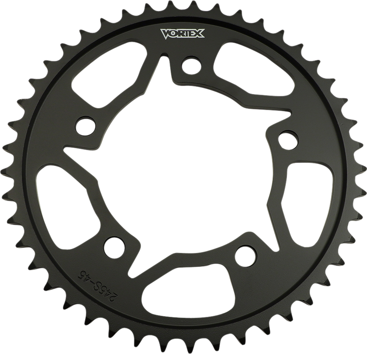 Vortex Steel Rear Sprocket - 45 Tooth - Honda 245S-45