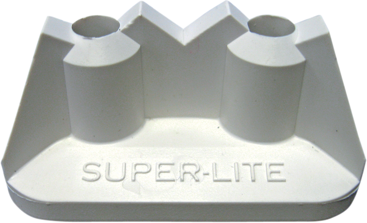 Stud Boy Double Backer Plates - White - For 2-Ply - 24 Pack 2512-P1-Wht