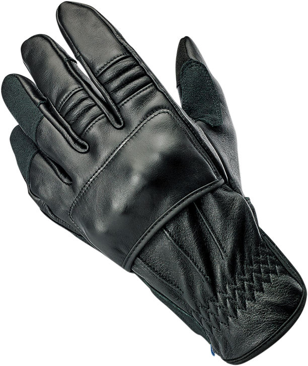 Biltwell Belden Gloves - Black - Large 1505-0101-304