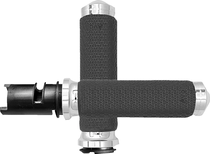 Grips - Memory Foam - Small - Tbw - Chrome Mf-63-Ch-F24