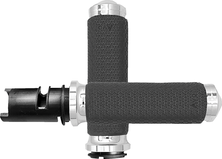Grips - Memory Foam - Medium - Tbw - Chrome Mf-63A-Ch-F24