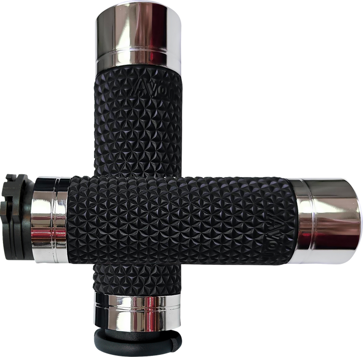 Avon Grips K25 Grips - Cable - Chrome K25-Ch