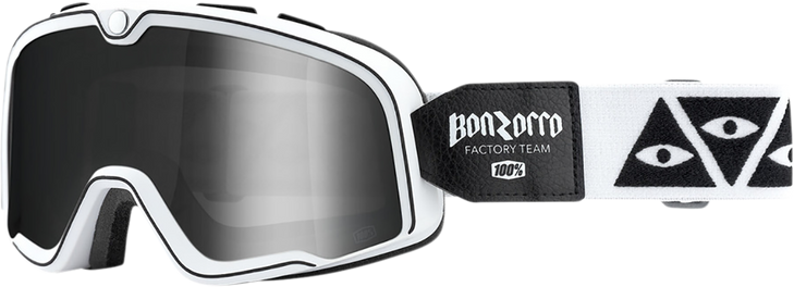 100% Barstow Goggles - Race Service - Silver Mirror 50002-252-01